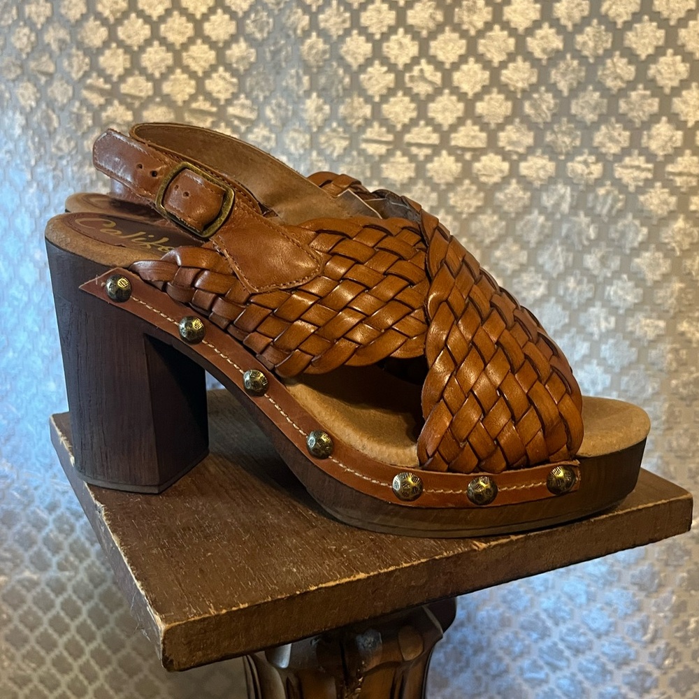 CALIFORNIAN Josie Platform Sandals 10